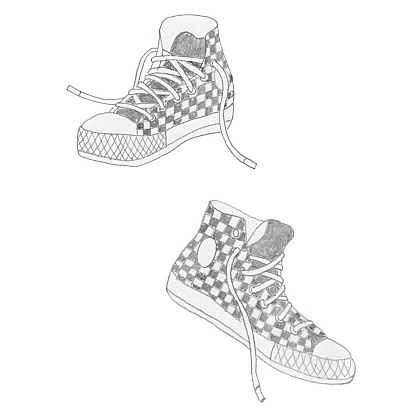 Карандаш простой "GRIP Sparkle", B, без ластика, розовый - 3