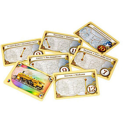 Игра настольная "Ticket to Ride: Америка" - 5