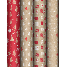 Бумага декоративная в рулоне "Craft NY pattern", 1х0.7 м, ассорти