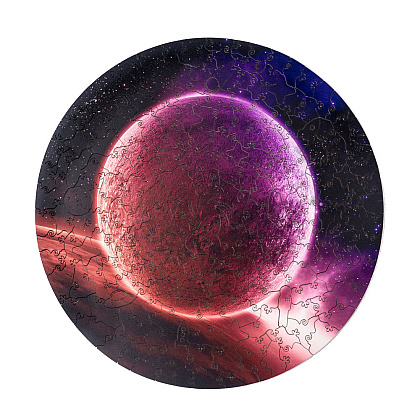 Пазл деревянный "Pink shine"