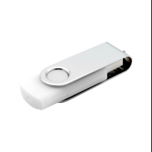 USB Flash 2.0 16 Gb VDF-008, пластик, метал, белый  