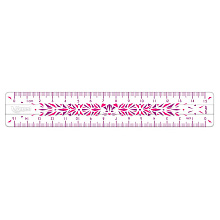 Линейка Maped "Unbreakable Fancy", 15 см, ассорти
