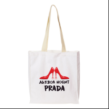 Сумка "Дьявол носит Prada", хлопок, белый