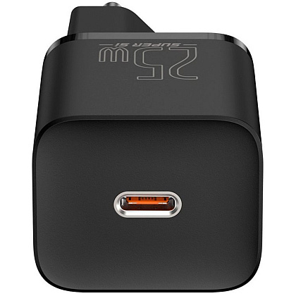 Сетевое зарядное устройство Baseus "TZCCSUP-L01", Super Si Quick Charger Type-C 25W, черный - 5