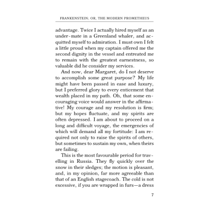 Книга на английском языке "Frankenstein; or, The Modern Prometheus", Мэри Шелли - 6