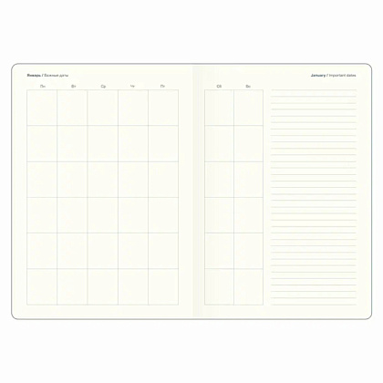 Ежедневник недатированный InFolio "June", А5, 320 страниц, розовый  - 4