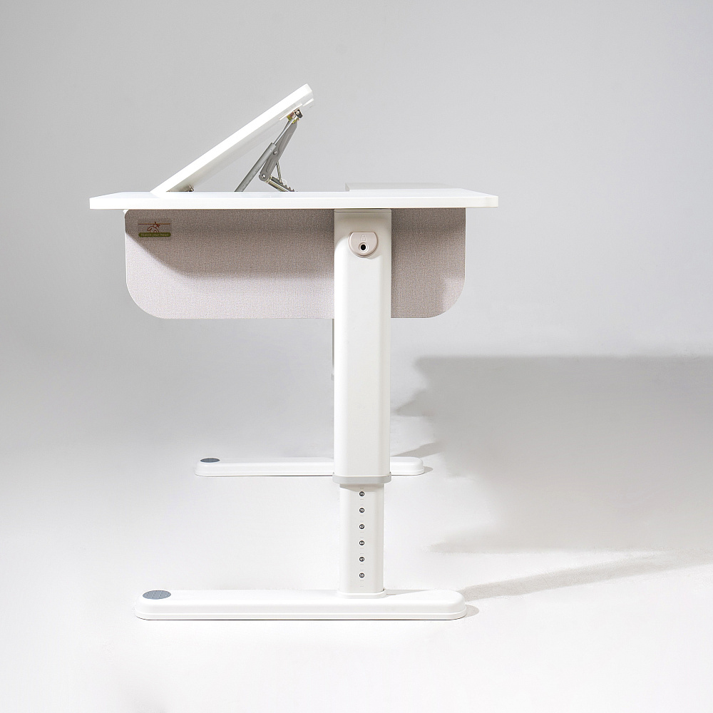 Комплект Ergosmart ученический Caravel: стол регулируемый Caravel, полка с подставкой для книг Wooden space - 16