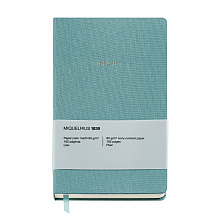 Блокнот Miquelrius "Autumn Leaves Turquoise", А5, 96 листов, в точку, бирюзовый