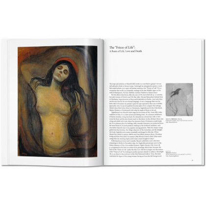 Книга на английском языке "Basic Art. Munch"  - 2