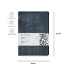 Блокнот Miquelrius "Stone Paper Black", А5, 50 листов, нелинованный, черный - 4