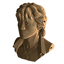 Пазл картонный 3D  "Бюст Цой"