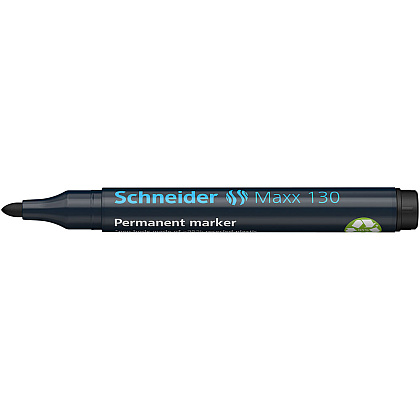 Маркер перманентный "Schneider Maxx 130", черный - 5