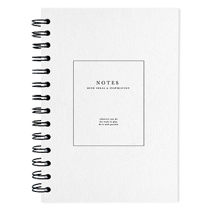 Тетрадь "Notes", А5, 120 листов, клетка, белый