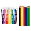 Пенал Maped "Colorpeps", 1 отделение, с наполнением, белый, синий - 4