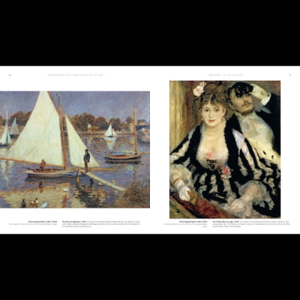 Книга на английском языке "Masterpieces of Art. Impressionists", Michael Robinson - 2