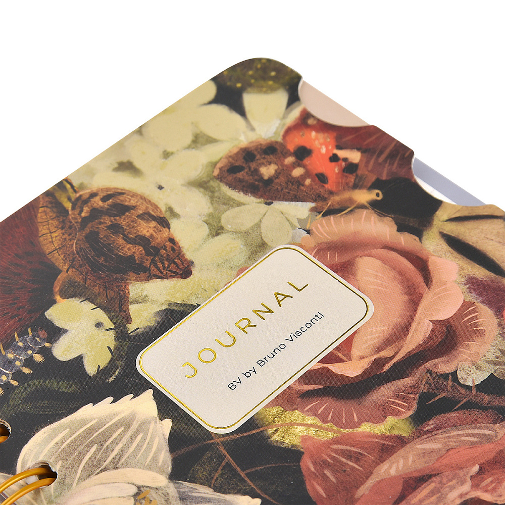 Блокнот Bruno Visconti "Art Journal. Lush Bouque", А6, 120 листов, разноцветный - 3