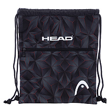 Мешок для обуви "Head red lava", 45x38 см, чёрный