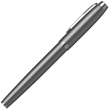 Ручка-роллер Parker "IM Monochrome T328 Bronze PVD", 0,5 мм, серый, стерж. черный - 3