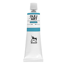 Краски масляные Renesans "Oils for art", 64 бирюзовый, 60 мл, туба