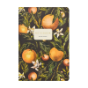 Тетрадь "Flora. Paradise. Oranges", A5, 40 листов, клетка, софт, зеленый, оранжевый - 2