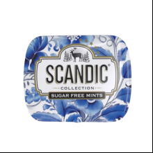 Конфеты "Scandic", 14 г, без сахара, смородина-базилик