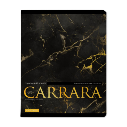 Тетрадь "Carrara", A5, 48 листов, клетка, ассорти - 5