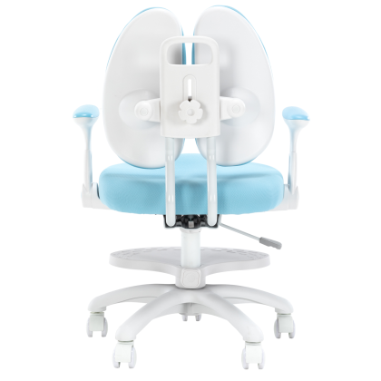Кресло детское Everprof Kids 104, ткань, пластик, голубой - 4