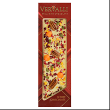 Шоколад белый "Vervalli. Пекан, апельсин, манго", 110 гр.