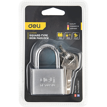 Замок навесной Deli "EDL508910", 40 мм - 3