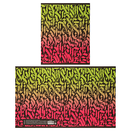 Тетрадь "Calligraphic", А5, 48 листов, клетка, ассорти - 5