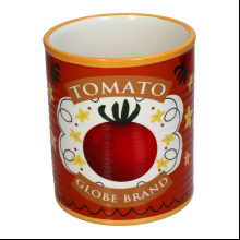 Кашпо "Tomato", доломит, разноцветный