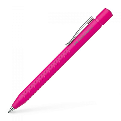 Ручка шариковая автоматическая "Faber-Castell Grip 2011", 0.7 мм, черный, стерж. синий - 5