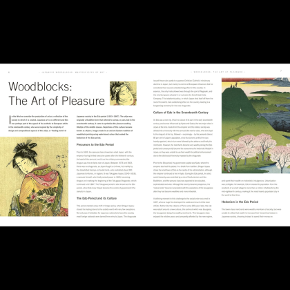 Книга на английском языке "Masterpieces of Art. Japanese Woodblocks", Michael Robinson - 2