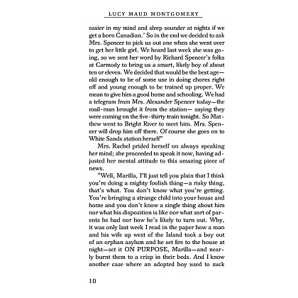Книга на английском языке "Anne of Green Gables", Монтгомери Л. - 9