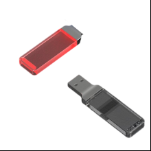 USB Flash накопитель 2.0 16 Gb ZC-005, пластик, металл, красный