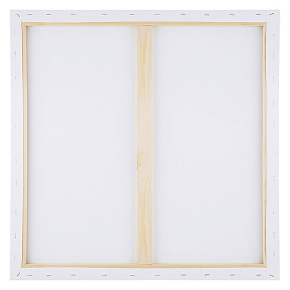 Холст на подрамнике "Студия", 60x60 см, хлопок, мелкое зерно - 4