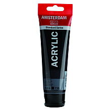 Краски акриловые "Amsterdam", 735 оксид черный, 120 мл, туба