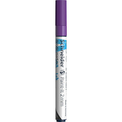 Маркер акриловый "Schneider Paint-It 310", фиолетовый - 2