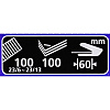 Скобосшиватель "DS-23S13-QL", № 23/6, 23/8, 23/10, 23/13, 100 листов, ассорти - 5
