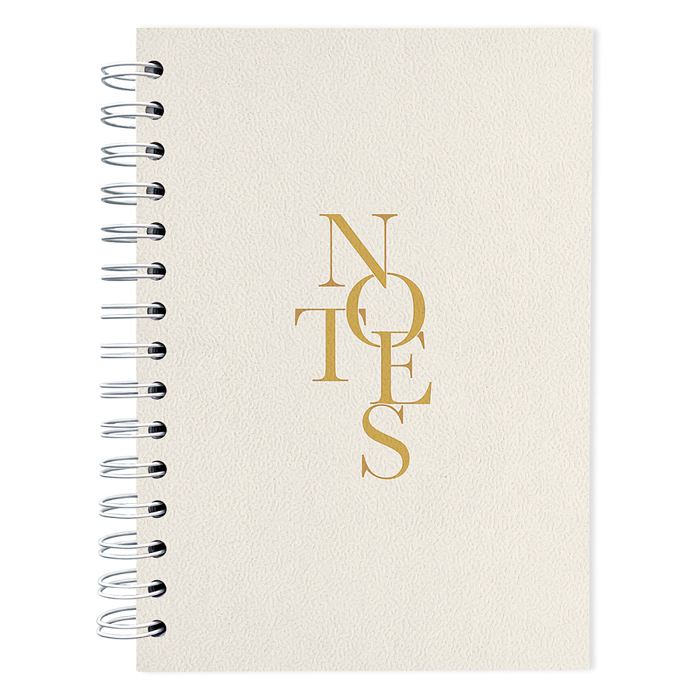 Тетрадь "Notes", А5, 120 листов, клетка, бежевый