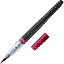 Кисть "Color Brush", бургунди, блистер