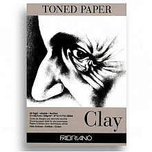 Блок бумаги для рисования "Fabriano. Clay", 21х29,7 см, 120 г/м2, 50 листов