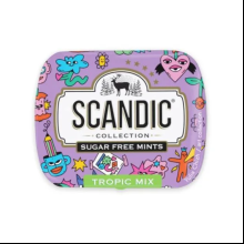 Конфеты "Scandic", 14 г, без сахара, тропический микс