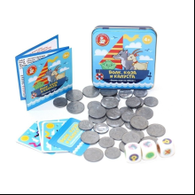 Игра настольная "Пластиковые кубики. Волк, коза и капуста"
