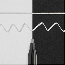 Маркер для каллиграфии "Pen-Touch", серебряный