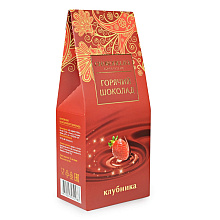 Шоколад белый "Коктейль Клубника с деревянной ложкой", 50 г
