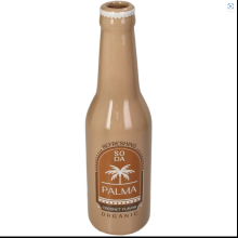 Ваза "Soda Bottle Palma Fine", фаянс, коричневый