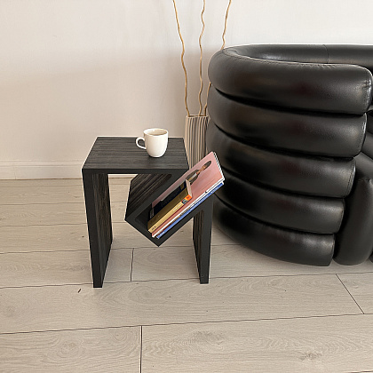 Стол прикроватный Karlinwood CORNER S 400х324x450 мм, фанера натуральная - 3