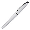 Ручка перьевая "Cross ATX Brushed Chrome Fountain Pen", M, белый, черный, патрон черный - 4