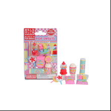 Набор ластиков "IWAKO Pop Sweets", блистер